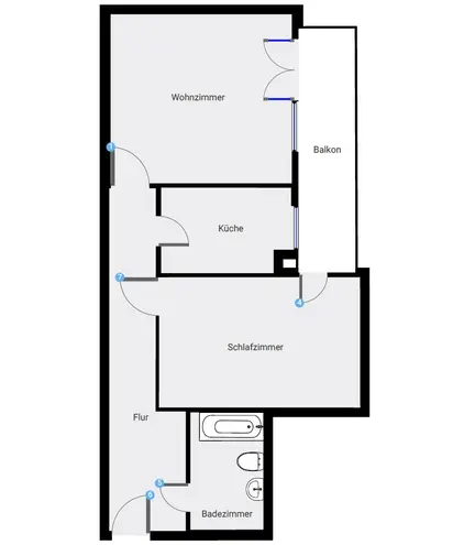 2 Zimmer Wohnung mit 69 m² in Saarbrücken – Bild 9