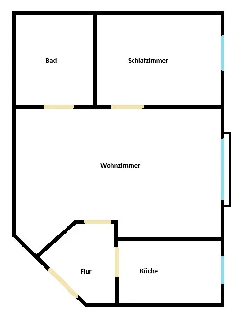 2 Zimmer Wohnung mit 56 m² in Gera – Bild 5