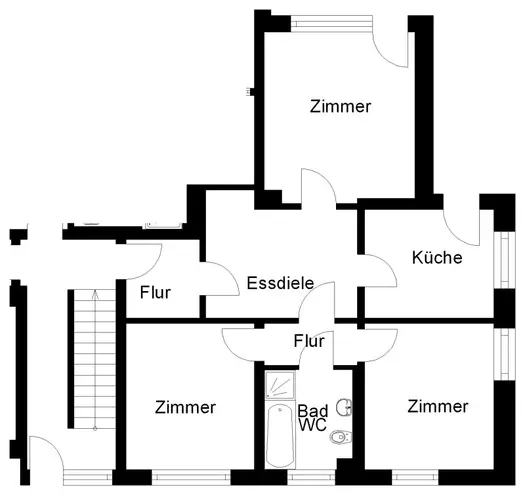 3 Zimmer Wohnung mit 81 m² in Osnabrück – Bild 2