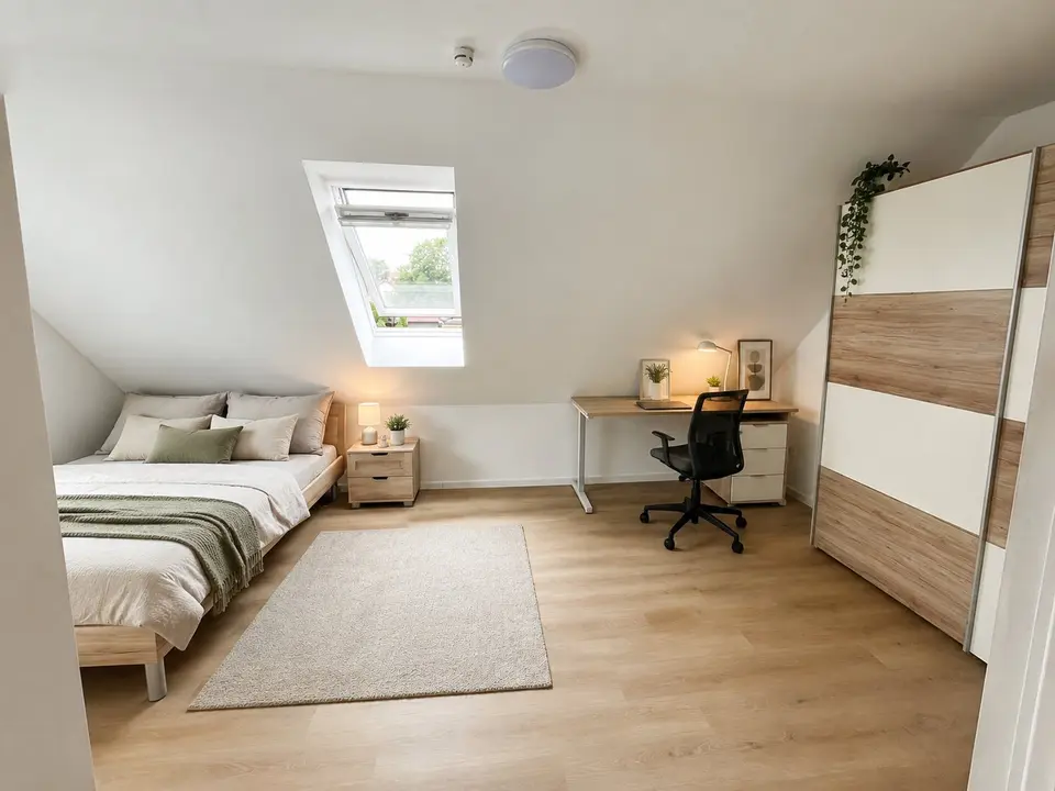 2 Zimmer Wohnung mit 14 m² in Augsburg – Bild 1