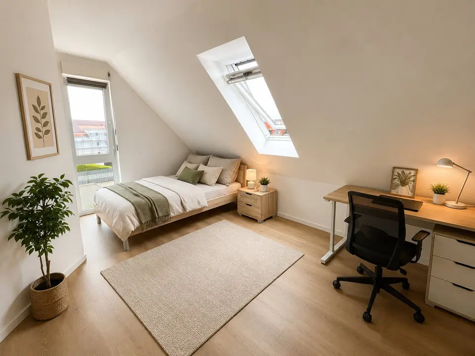 2 Zimmer Wohnung mit 14 m² in Augsburg – Bild 2