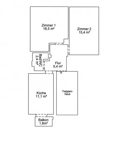 2 Zimmer Wohnung mit 51 m² in Karlsruhe – Bild 8