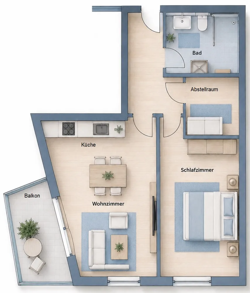 2 Zimmer Wohnung mit 59 m² in Neuwied – Bild 7