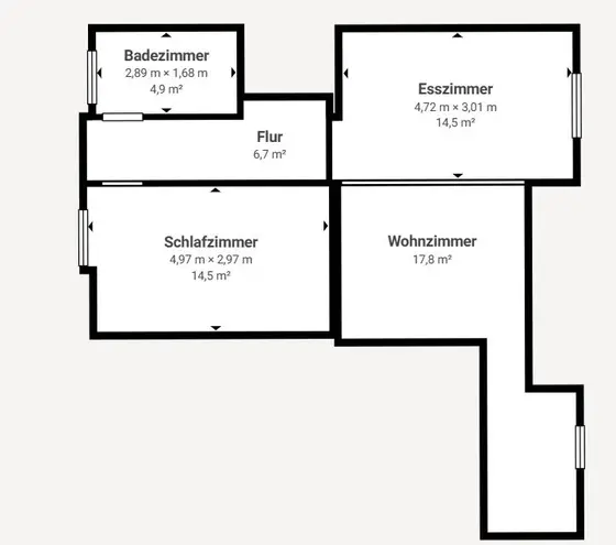 3 Zimmer Wohnung mit 66 m² in Saarbrücken – Bild 8