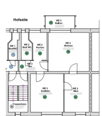 3 Zimmer Wohnung mit 66 m² in Rostock – Bild 8