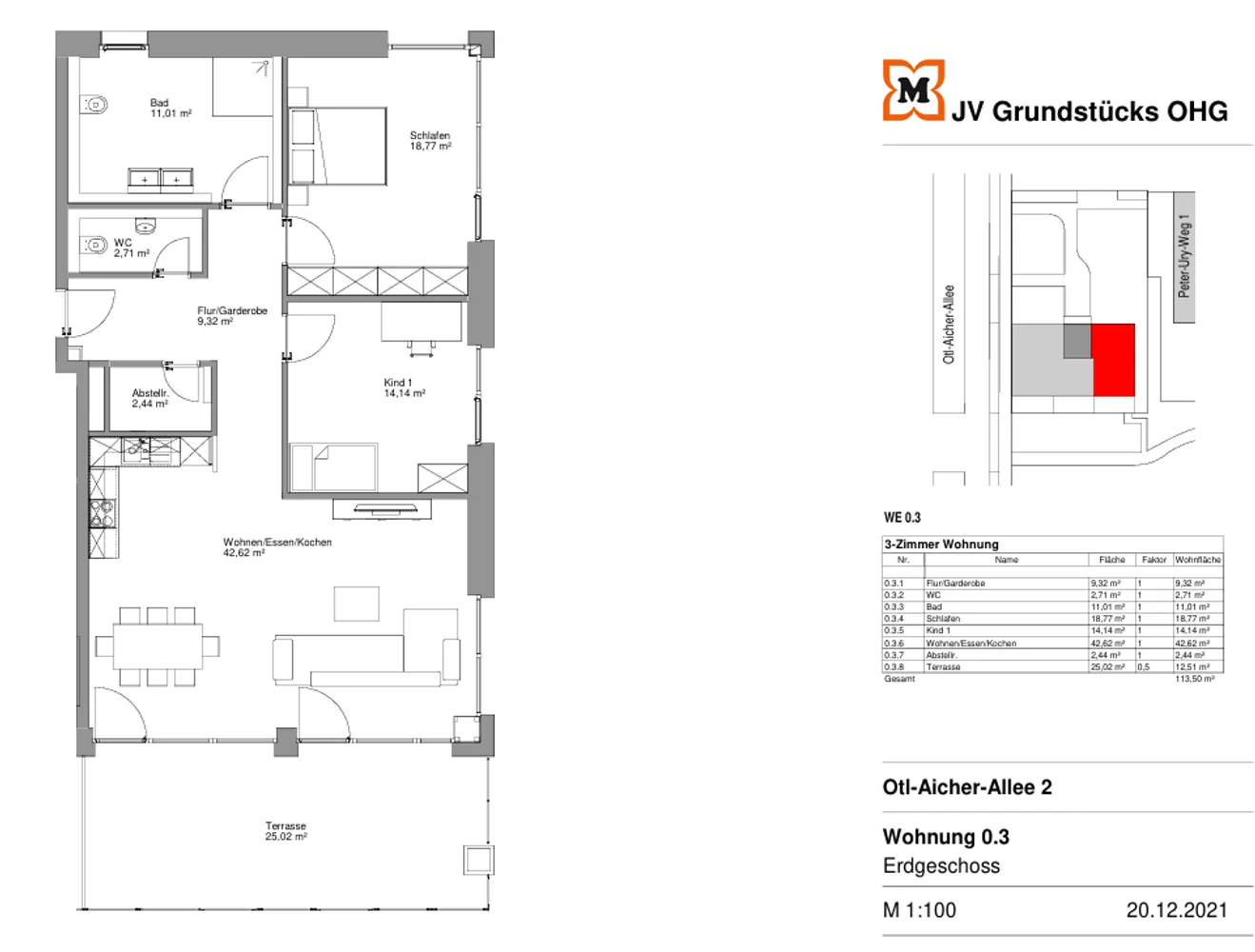 3 Zimmer Wohnung mit 114 m² in Ulm – Bild 4