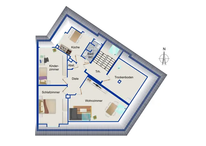 3 Zimmer Wohnung mit 81 m² in Essen – Bild 8
