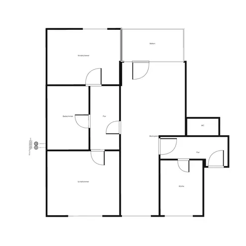 4 Zimmer Wohnung mit 87 m² in Frankfurt am Main – Bild 4