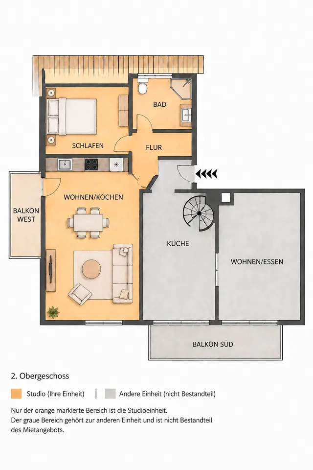 2 Zimmer Wohnung mit 45 m² in Lindau – Bild 10