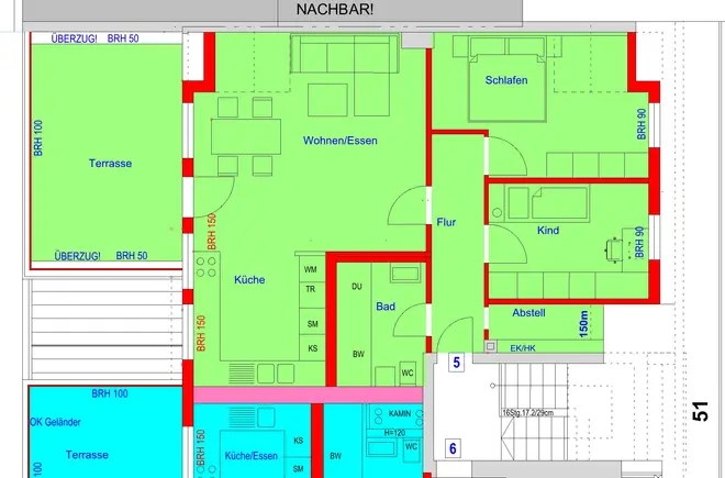 3 Zimmer Wohnung mit 81 m² in Köln – Bild 8