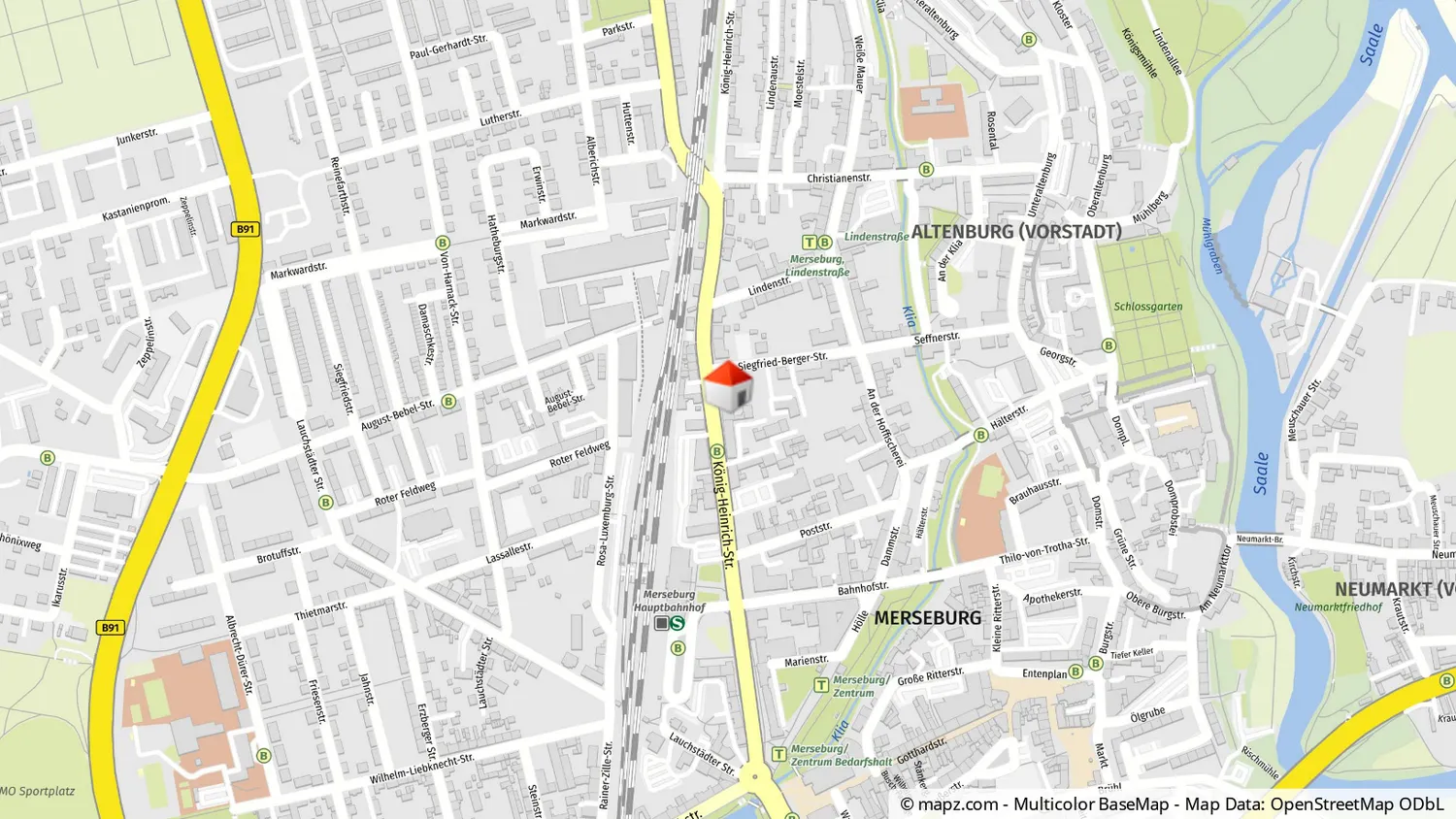 2 Zimmer Wohnung mit 48 m² in Merseburg – Bild 11