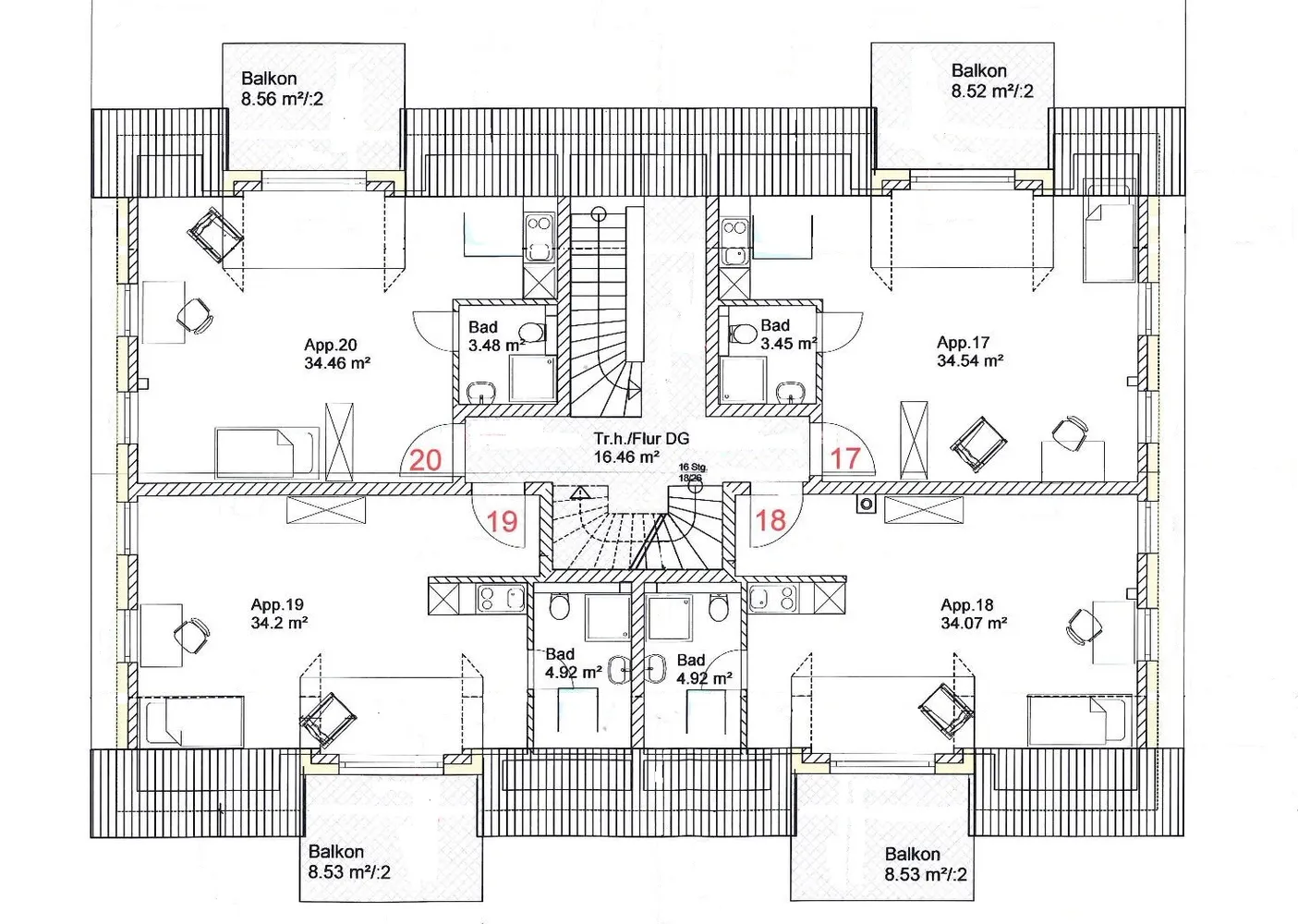 1 Zimmer Wohnung mit 42 m² in Bielefeld – Bild 8