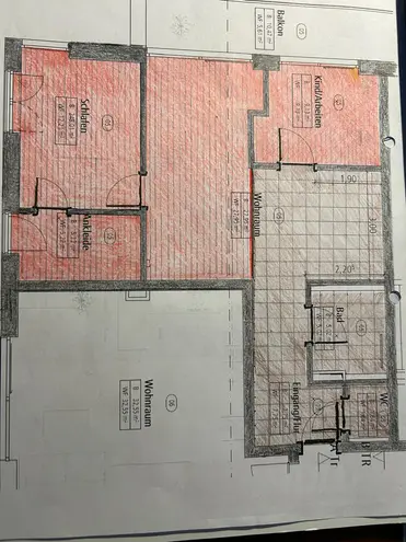 3 Zimmer Wohnung mit 75 m² in München – Bild 2