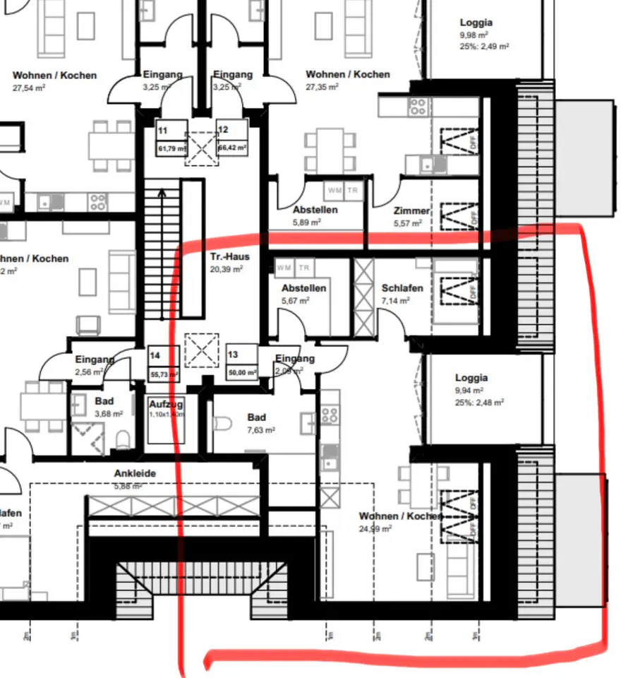 2 Zimmer Wohnung mit 50 m² in Nordhorn – Bild 3