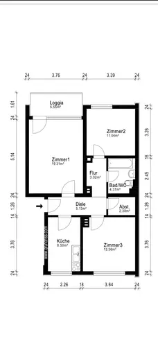 3 Zimmer Wohnung mit 67 m² in Gelsenkirchen – Bild 7
