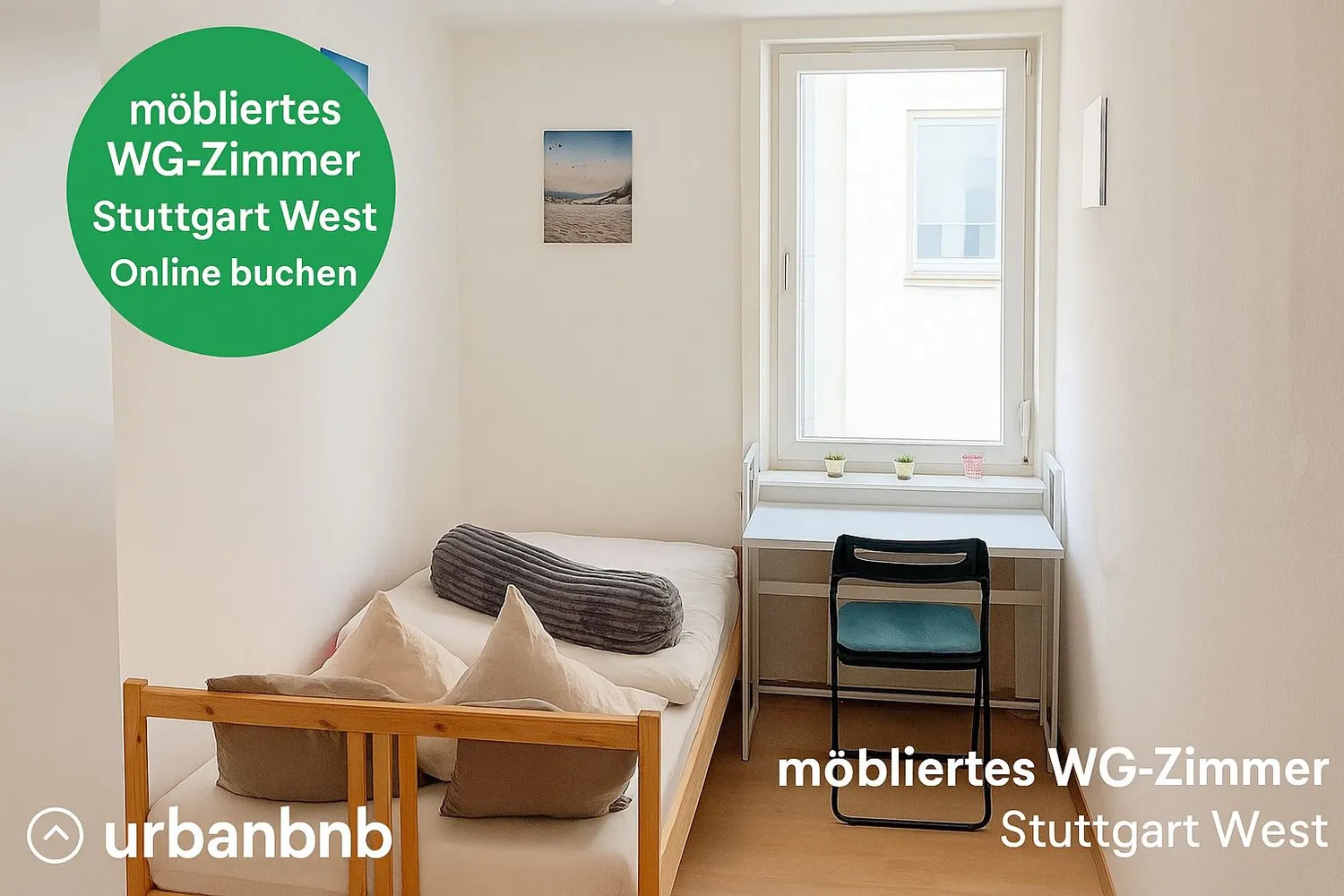 WG-Zimmer mit 8 m² in Stuttgart – Bild 1