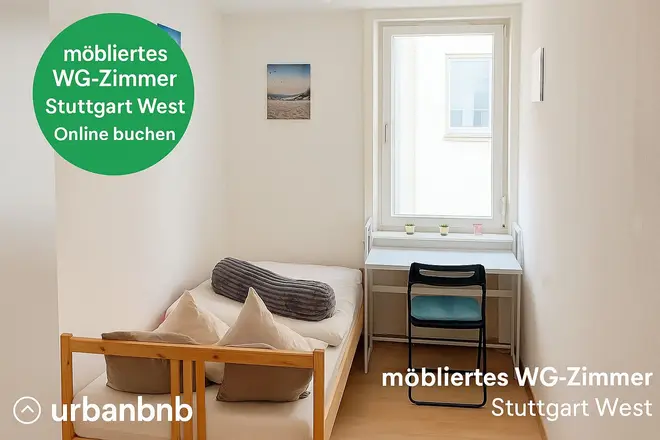 WG-Zimmer mit 8 m² in Stuttgart – Bild 1