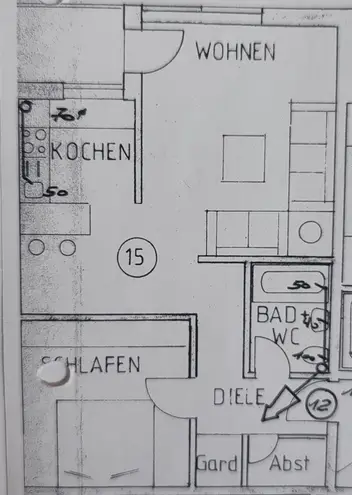 2 Zimmer Wohnung mit 63 m² in Köln – Bild 2