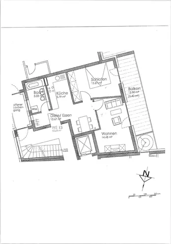 3 Zimmer Wohnung mit 55 m² in Darmstadt – Bild 10