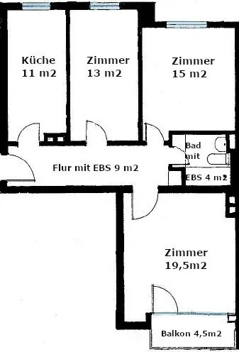 3 Zimmer Wohnung mit 66 m² in Darmstadt – Bild 6