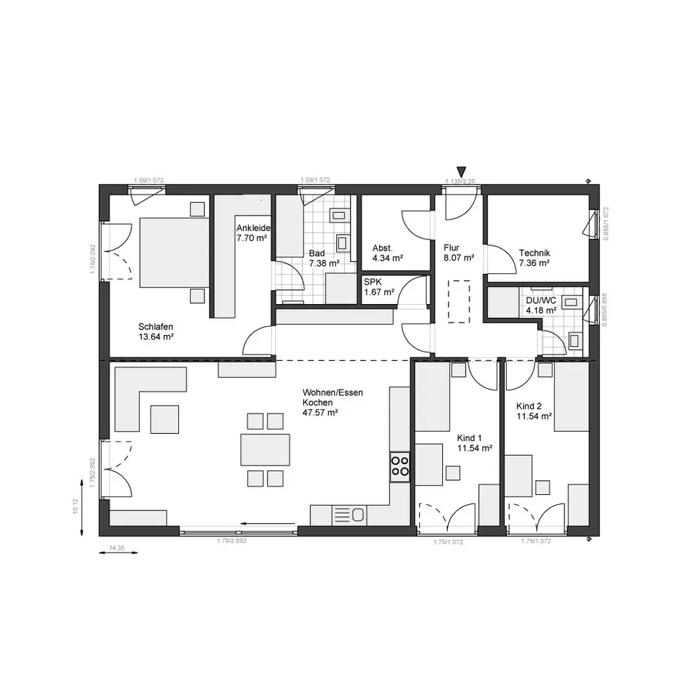 4 Zimmer Haus mit 125 m² in Fulda – Bild 2