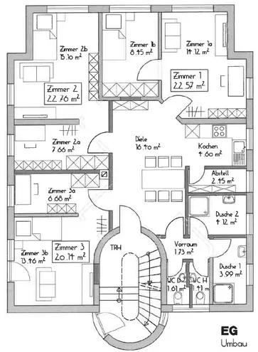 2 Zimmer Wohnung mit 22 m² in Karlsruhe – Bild 4