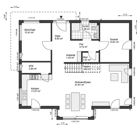 5 Zimmer Haus mit 169 m² in Herford – Bild 2