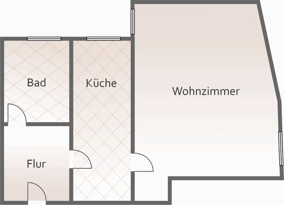 2 Zimmer Wohnung mit 38 m² in Braunschweig – Bild 10