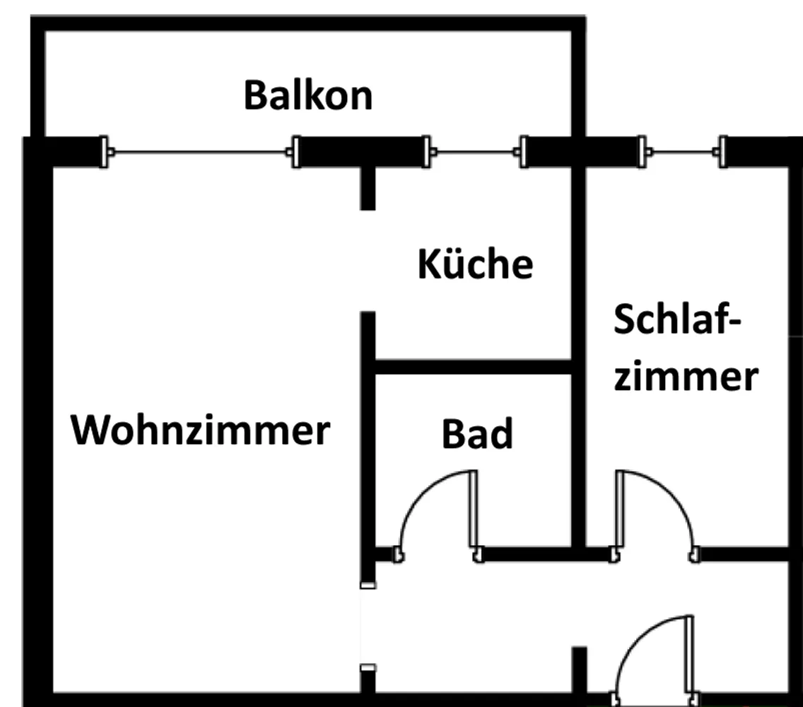 1 Zimmer Wohnung mit 36 m² in Stendal – Bild 7