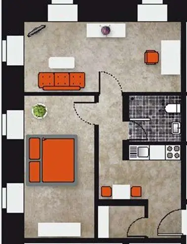 2 Zimmer Wohnung mit 51 m² in Dresden – Bild 6
