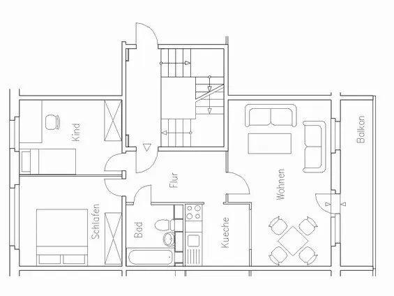 3 Zimmer Wohnung mit 59 m² in Eberswalde – Bild 9