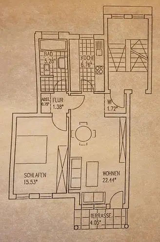 2 Zimmer Wohnung mit 54 m² in Erfurt – Bild 9