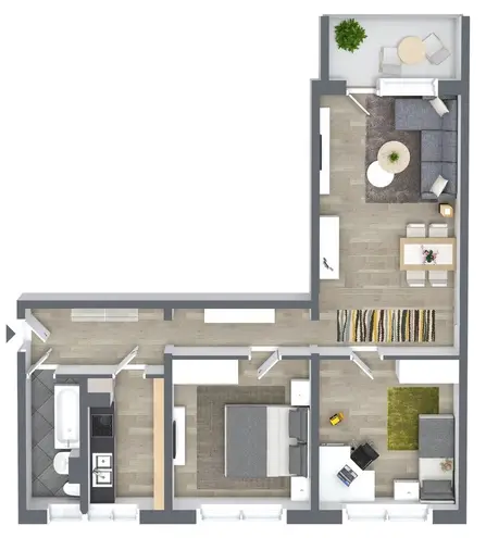 3 Zimmer Wohnung mit 70 m² in Chemnitz – Bild 7