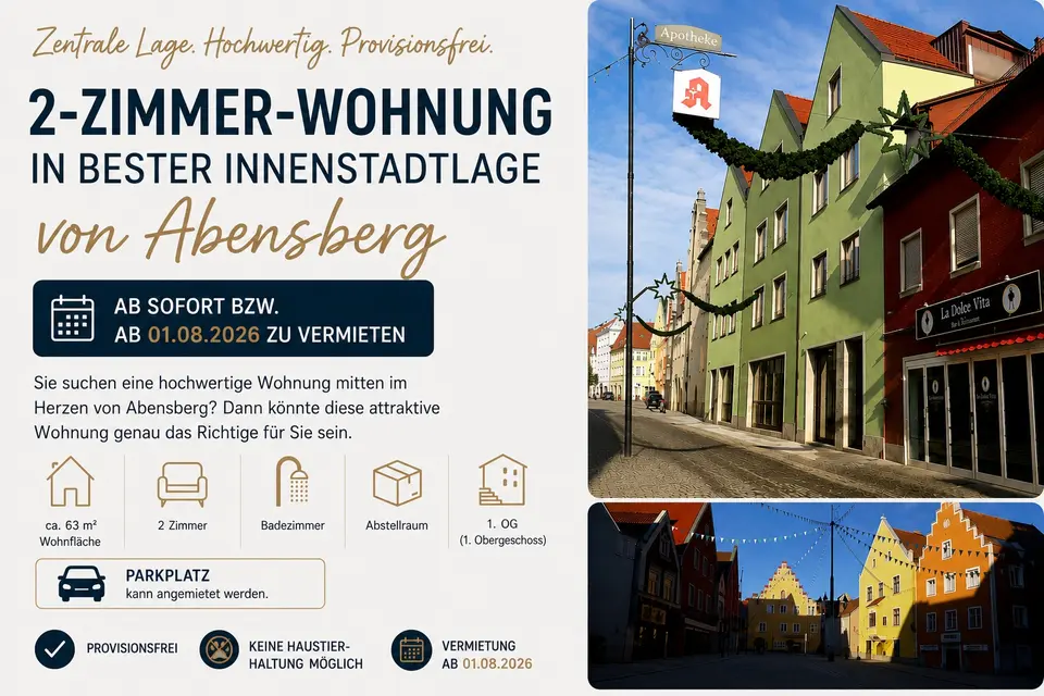 2 Zimmer Wohnung mit 60 m² in Kelheim – Bild 9