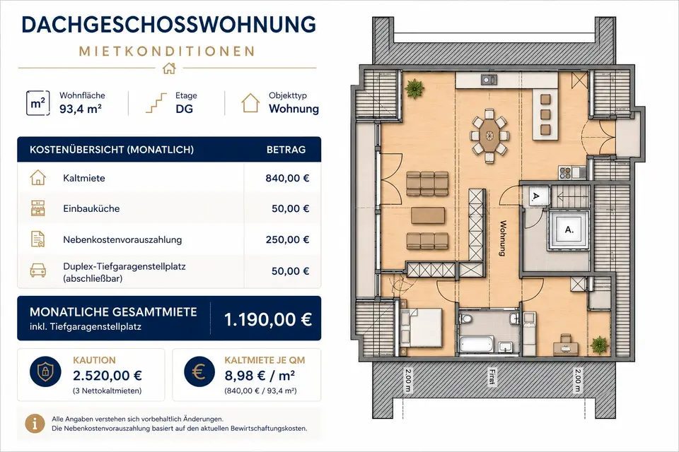 3 Zimmer Wohnung mit 93 m² in Pforzheim – Bild 5