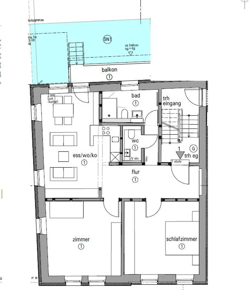 3 Zimmer Wohnung mit 86 m² in Esslingen am Neckar – Bild 11