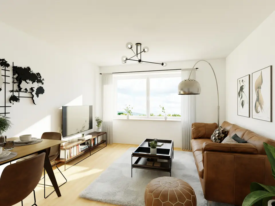 3 Zimmer Wohnung mit 58 m² in Chemnitz – Bild 2