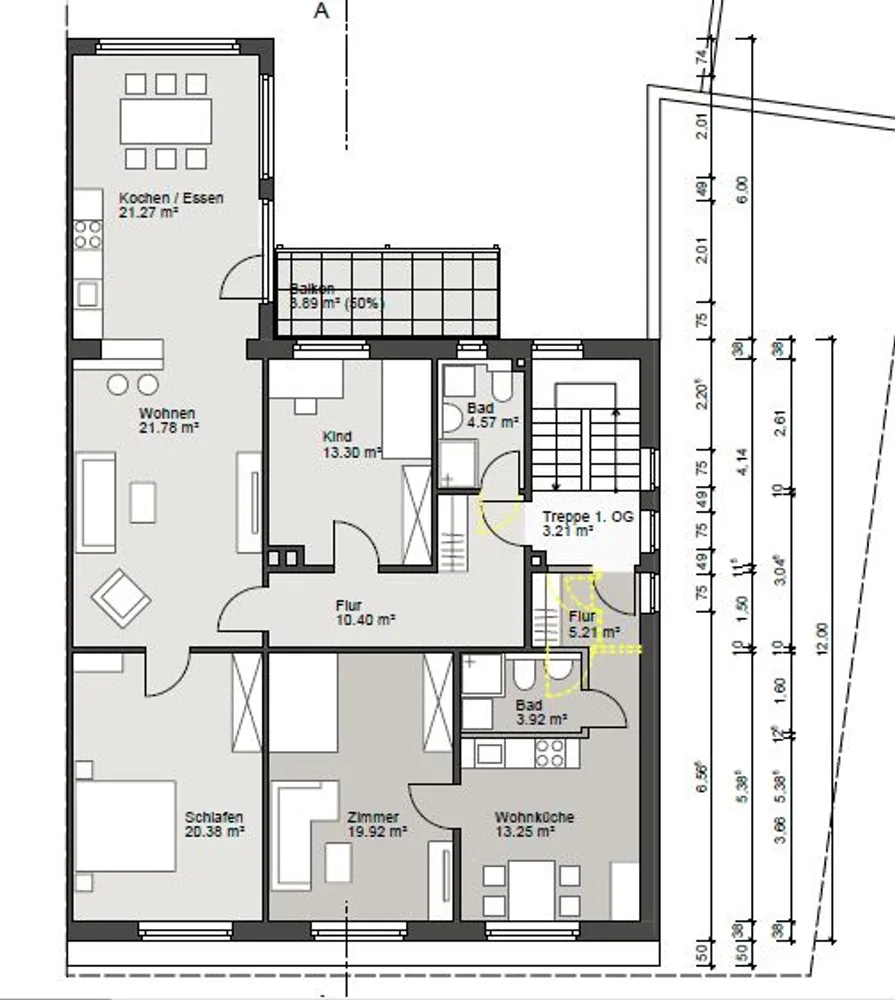 2 Zimmer Wohnung mit 42 m² in Hamm – Bild 4