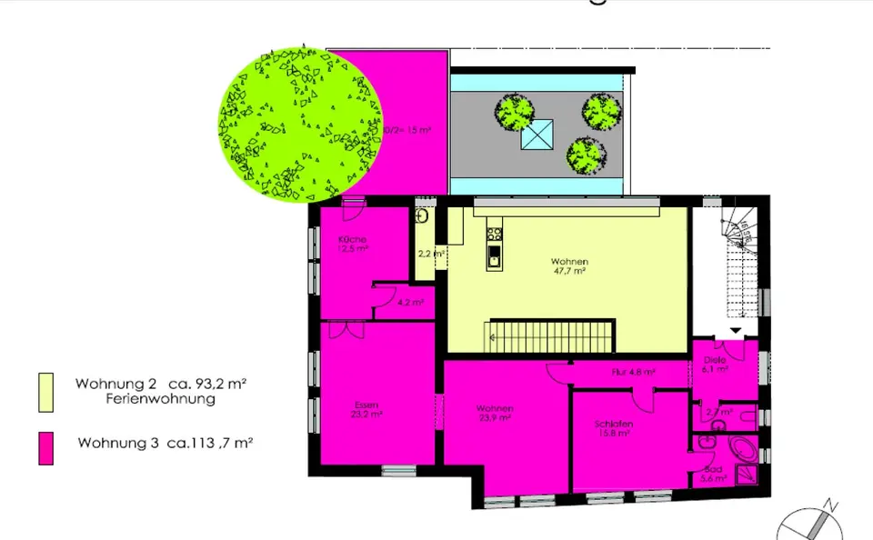 3 Zimmer Wohnung mit 95 m² in Lindau – Bild 8