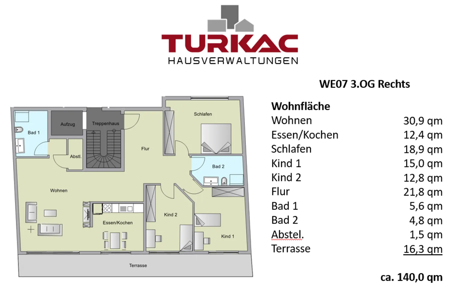 5 Zimmer Wohnung mit 140 m² in Oberursel (Taunus) – Bild 5