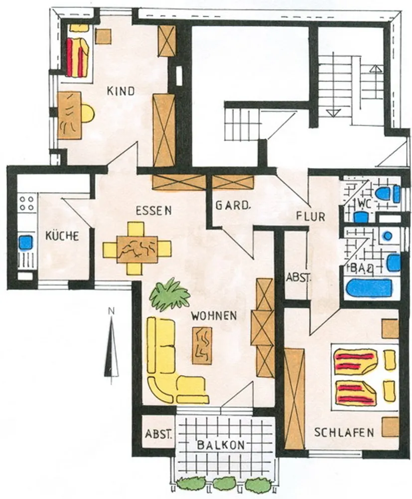 3 Zimmer Wohnung mit 82 m² in Pforzheim – Bild 7
