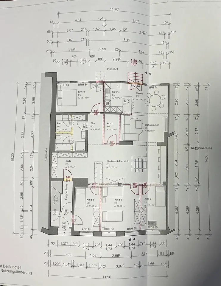 6 Zimmer Wohnung mit 149 m² in Haan – Bild 5