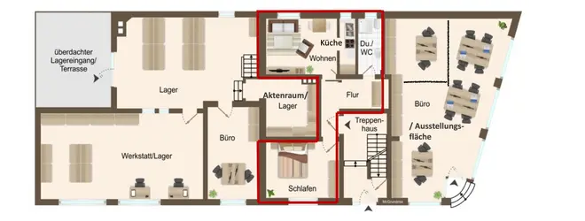 2 Zimmer Wohnung mit 40 m² in Bielefeld – Bild 9