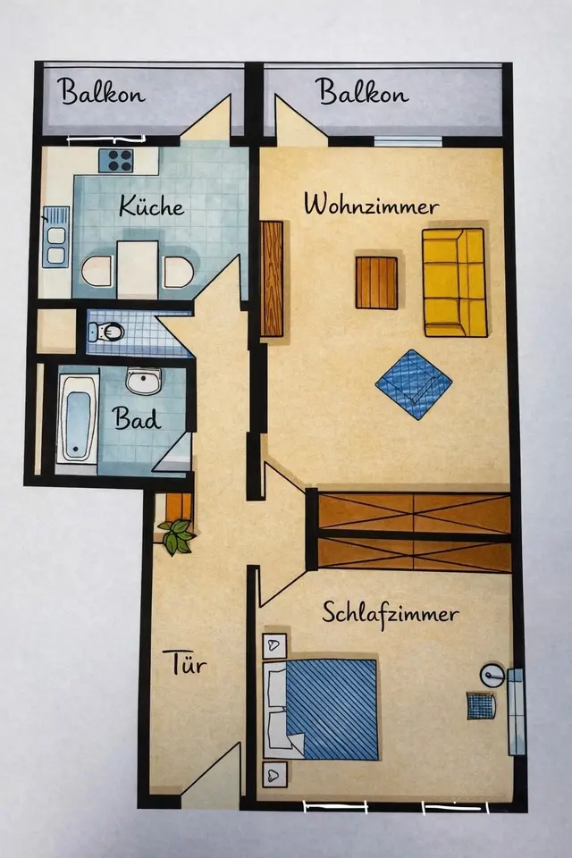 2 Zimmer Wohnung mit 71 m² in Kempten – Bild 10