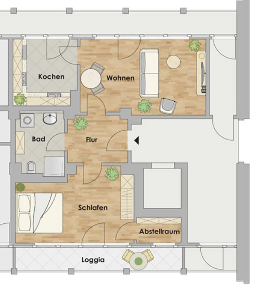 2 Zimmer Wohnung mit 65 m² in Dresden – Bild 9
