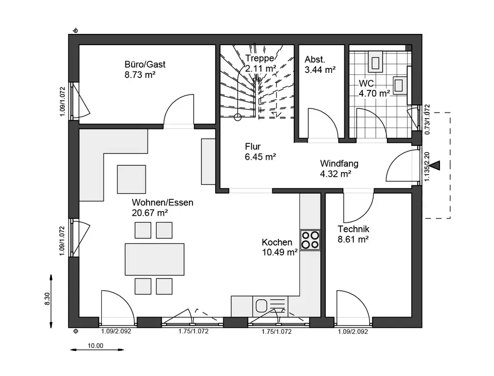 4 Zimmer Haus mit 140 m² in Bielefeld – Bild 3