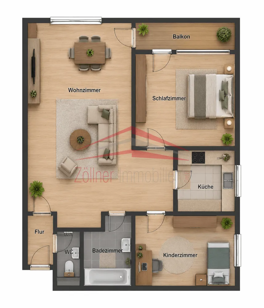 4 Zimmer Wohnung mit 84 m² in Aalen – Bild 10