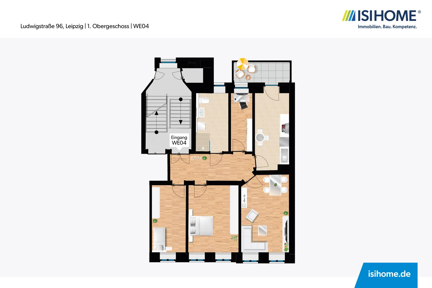 4 Zimmer Wohnung mit 83 m² in Leipzig – Bild 5