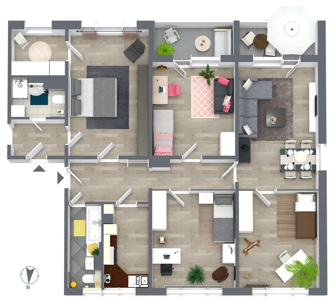 5 Zimmer Wohnung mit 117 m² in Chemnitz – Bild 6