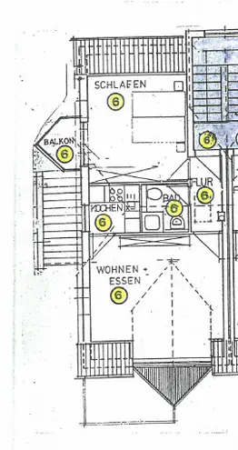 2 Zimmer Wohnung mit 57 m² in Marburg – Bild 1